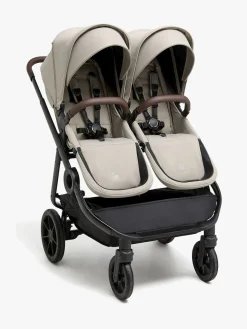 Beemoo Pro Twin 2 Søskendevogn, Latte Beige