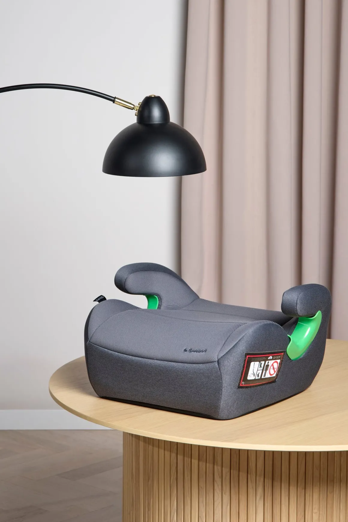 Beemoo Raise 2 i-Size Selepude inkl. Beemoo Smart Organizer, Mineral Grey