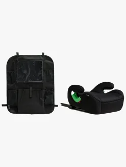 Beemoo Raise 2 i-Size Selepude ISOFIX inkl. Beemoo Smart Organizer, Black Stone