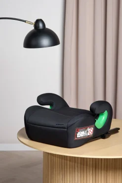 Beemoo Raise 2 i-Size Selepude ISOFIX inkl. Beemoo 3-i-1 Sædebeskytter, Black Stone/Black