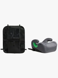 Beemoo Raise 2 i-Size Selepude ISOFIX inkl. Beemoo Smart Organizer, Mineral Grey