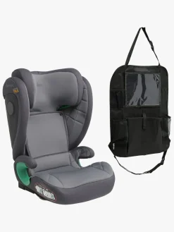 Beemoo Range i-Size Autostol Inkl. Smart Organizer, Mineral Grey