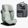 Beemoo Recline i-Size Autostol inkl. Beemoo Deluxe Sædebeskytter med Opbevaring, Teal