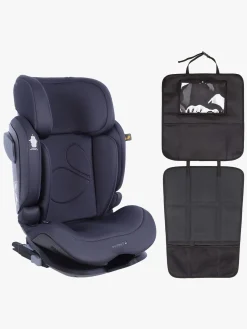 Beemoo Recline i-Size Autostol inkl. 3-i-1 Sædebeskytter, Anthracite
