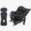 Beemoo Reverse i-Size Bagudvendt Autostol inkl. Ventilerende Hynde, Black Stone/Antracit