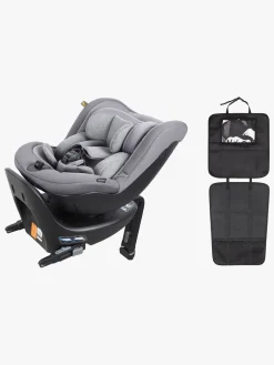 Beemoo Reverse i-Size Bagudvendt Autostol inkl. 3-in-1 Sædebeskyttelse, Mineral Grey