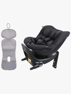 Beemoo Reverse i-Size Bagudvendt Autostol inkl. Ventilerende Hynde, Black Stone/Grey