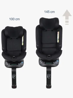 Beemoo Rotate i-Size Autostol, Black Mesh