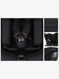 Beemoo Rotate i-Size Autostol, Black Mesh