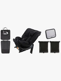 Beemoo Rotate i-Size Vendbar Autostol inkl. Tilbehør, Black Stone