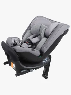 Beemoo Rotate i-Size Vendbar Autostol inkl. 3-in-1 Sædebeskyttelse, Mineral Grey