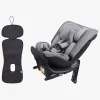 Beemoo Rotate i-Size Vendbar Autostol inkl. Ventilerende Hynde, Mineral Grey/Antracit