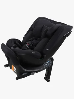 Beemoo Rotate i-Size Vendbar Autostol inkl. Ventilerende Hynde, Black Stone/Antracit