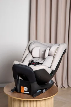 Beemoo Rotate i-Size Autostol inkl. Beemoo Tilbehørspakke til Autostol, Oat