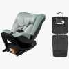 Beemoo Rotate i-Size Autostol inkl. 3-i-1 Sædebeskytter, Teal/Black