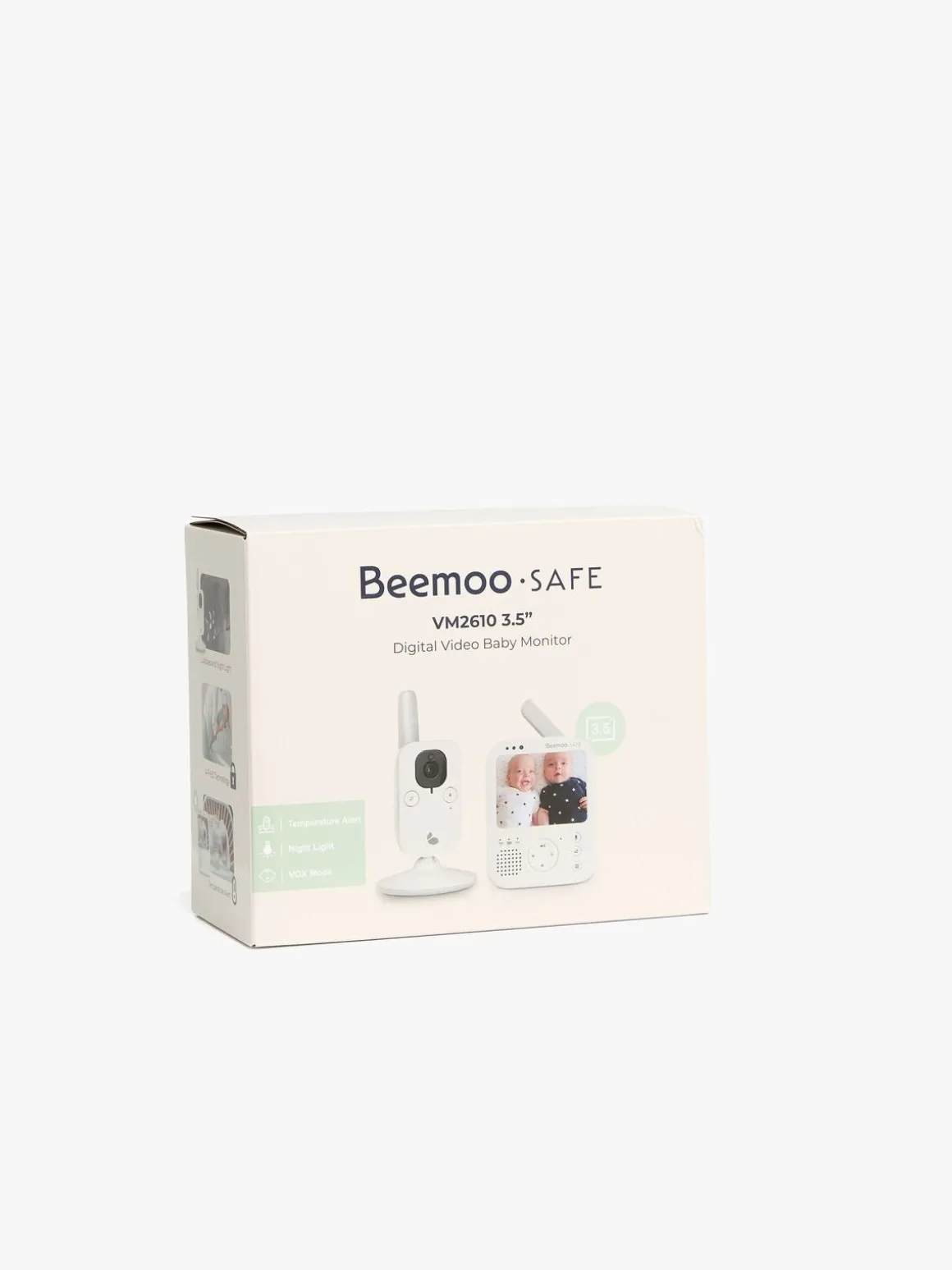 Beemoo SAFE VM2610 Video Babyalarm, Hvid