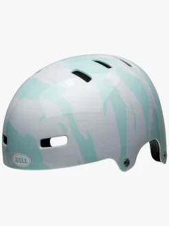 Bell SPAN Hjelm, Hvid/Blå