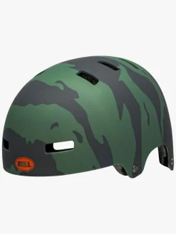 Bell SPAN Hjelm, Orange/Grøn