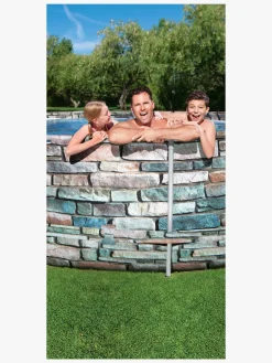 Bestway Power Steel Comfort Jet Series Oval poolsæt 610x366x122 cm