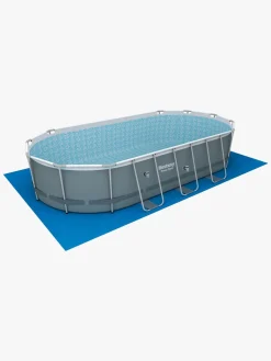 Bestway Power Steel Oval poolsæt 549x274x122 cm