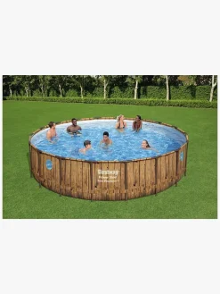 Bestway Power Steel Swim Vista Series Pool 549x122 cm, Brun