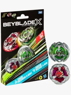 Beyblade X Chain Incendio 5-60HT & Arrow Wizard 4-60N Spinnere 2-pak