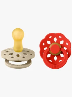 BIBS Boheme Sut 2-pak Str. 2, Vanilla/Candy Apple