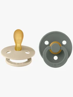 BIBS Colour Sut 2-Pak Latex Str. 2 Symmetrisk, Vanilla/Pine