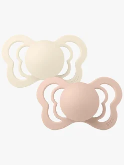 BIBS Couture Sut 2-pak Latex Str 1, Ivory/Blush