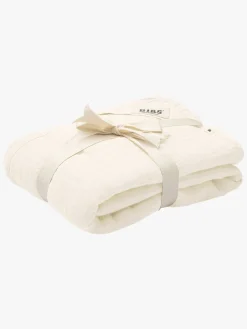 BIBS Cuddle Swaddle Tæppe/ Stofble i Musselin, Ivory