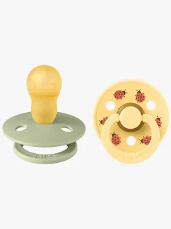 BIBS Studio Colour Ladybug Sut 2-pak Latex Str. 3, Sage