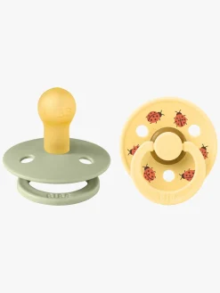 BIBS Studio Colour Ladybug Sut 2-pak Latex Str. 1, Sage