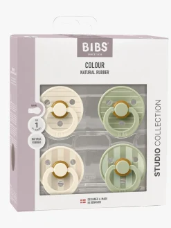 BIBS Studio Colour Sut 4-pak Latex Str. 1, Pin Ivory Vanilla/Pin Sage