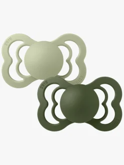 BIBS Supreme Sut 2-pak Latex Str. 1, Sage/Hunter Green