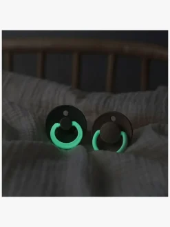 BIBS Sut De Lux 2-pak Silicone, Sage Glow/Cloud Glow