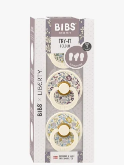 BIBS Try-it Colour Sut 3-Pak Str. 1, Liberty/Eloise