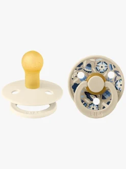 BIBS x Liberty Colour Bobo Sut 1-pak Latex Str. 2, Ivory Mix