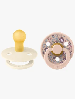 BIBS x Liberty Colour Sut 2-Pak Latex Str. 1 Rund, Eloise/Blush Mix