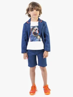 Billybandit T-Shirt & 3D-Briller, White