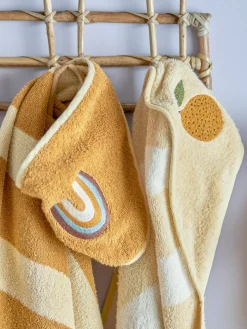 Bloomingville Agnes Håndklæde, Brown Cotton