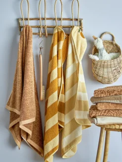 Bloomingville Agnes Håndklæde, Brown Cotton