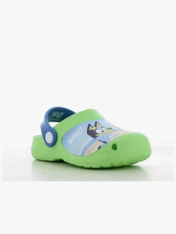 Bluey Clogs, Mint Green/Dark Blue