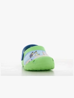 Bluey Clogs, Mint Green/Dark Blue