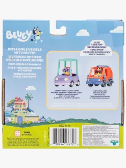 Bluey Figur med Transportmiddel Muffin