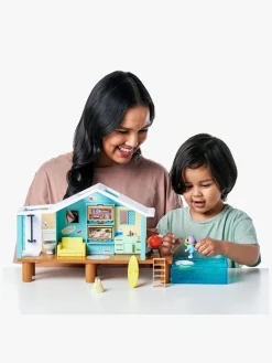 Bluey Strandhytte med Figur