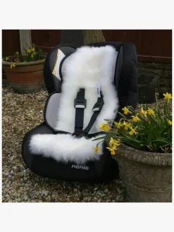 BOZZ Lammeskinshynde, White