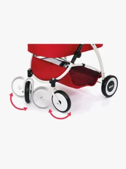 BRIO 24900000 Dukkevogn Spin, Rød