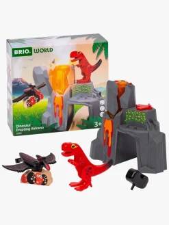 BRIO World 36092 Vulkanudbrud med Dinosaur