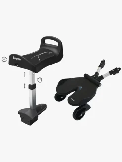 Bumprider Ståbræt inkl. Seat+, Sort