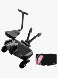 Bumprider Ståbræt m. Sæde Lyserød